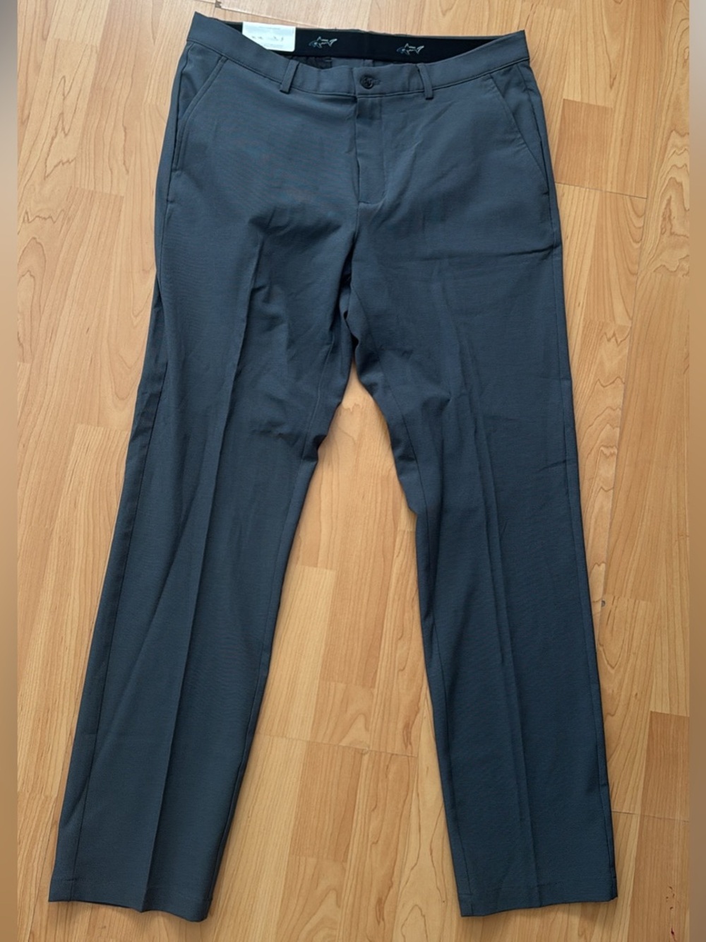 Men's Classic Straight Fit Dress Pants - Charcoal